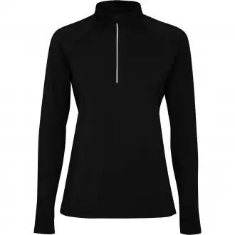 ESTAMBUL WOMAN - Women's long sleeve ranglan technical sweatshirt, half zippered, 200 gsm.