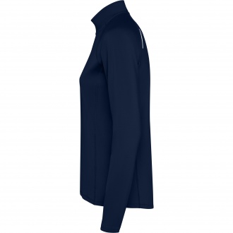 ESTAMBUL WOMAN - Women's long sleeve ranglan technical sweatshirt, half zippered, 200 gsm.