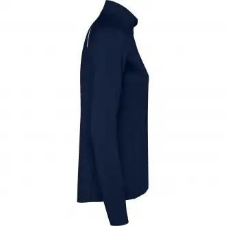 ESTAMBUL WOMAN - Women's long sleeve ranglan technical sweatshirt, half zippered, 200 gsm.