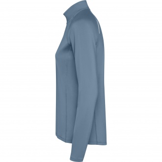 ESTAMBUL WOMAN - Women's long sleeve ranglan technical sweatshirt, half zippered, 200 gsm.