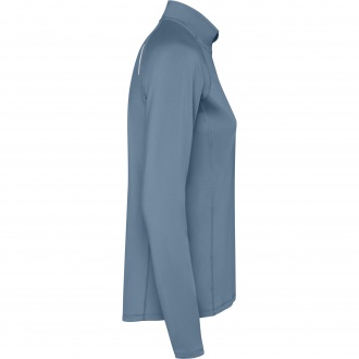 ESTAMBUL WOMAN - Women's long sleeve ranglan technical sweatshirt, half zippered, 200 gsm.
