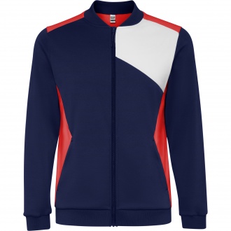LEROS - Zippered sports sweatshirt, 240 gsm.