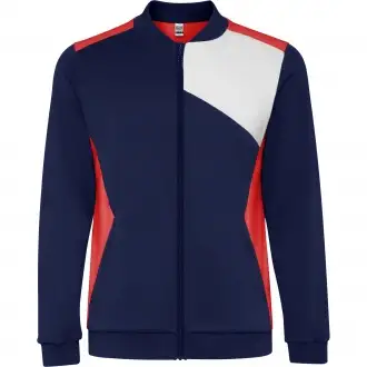 LEROS - Zippered sports sweatshirt, 240 gsm.
