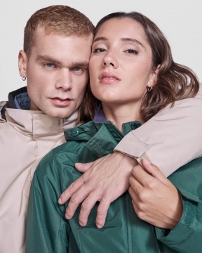 AMERICA WOMAN - Women's waterproof jacket with quilted lining.