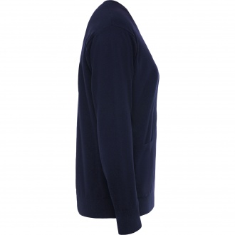 EXPLORER WOMAN - V-neck jacket in soft stitch fabric for women.