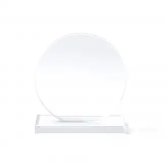 VENKI - Round glass trophy