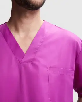 Panacea - Fartuch medyczny unisex z krótkim rękawem