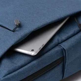 BRUSON - Backpack with laptop pocket, RPET