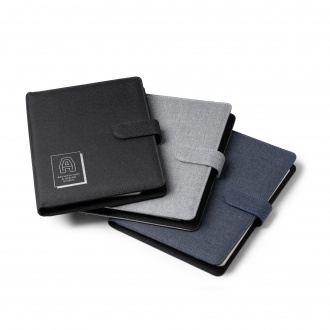 TARLY - Multifunctional RPET folder with notebook, size a5