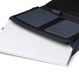 TARLY - Multifunctional RPET folder with notebook, size a5