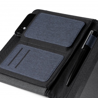 TARLY - Multifunctional RPET folder with notebook, size a5