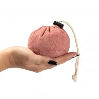 PLIKA - Składana torba z bawełny z recyklingu, 120g/m²
