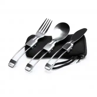 TINKER - Stainless steel folding cutlery set