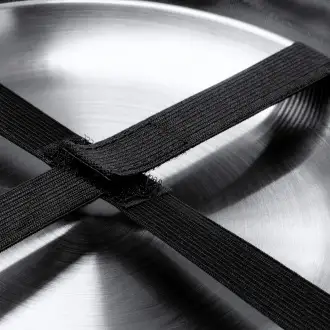 TRIVOR - Cutlery and plates set made of stainless steel