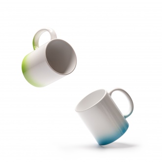 NEVEX - Ceramic mug for sublimation, colored base, 350ml