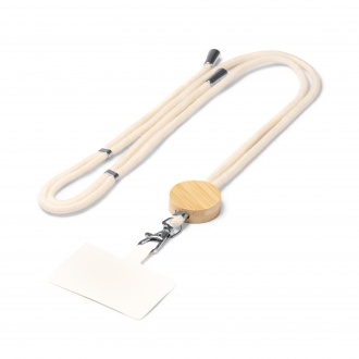 NIBIS - Cotton lanyard with phone holder