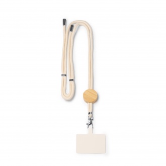 NIBIS - Cotton lanyard with phone holder