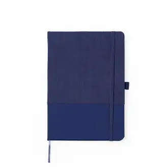 SULY - Notebook a5, corduroy and PU leather cover