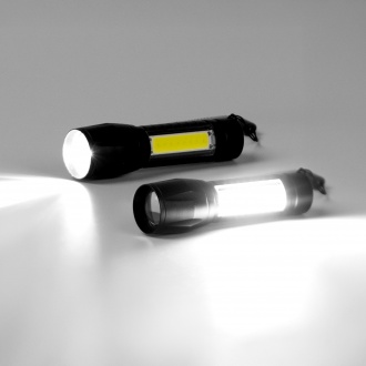 NUMAN - LED flashlight with rechargeable battery