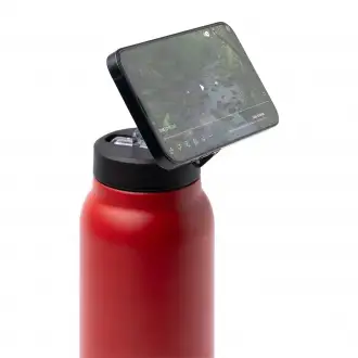 HEYDUD - Thermal bottle with phone holder with magnetic ring