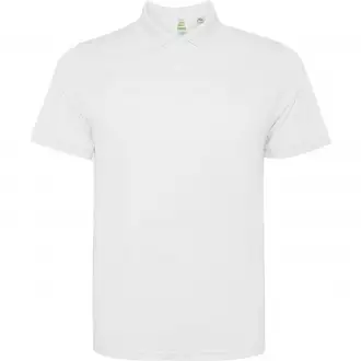 TORMO - Short sleeve technical polo shirt with snap buttons. Recycled polyester, 125 gsm.