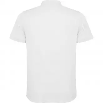 TORMO - Short sleeve technical polo shirt with snap buttons. Recycled polyester, 125 gsm.