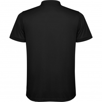 TORMO - Short sleeve technical polo shirt with snap buttons. Recycled polyester, 125 gsm.