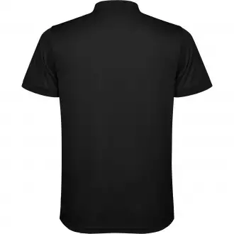TORMO - Short sleeve technical polo shirt with snap buttons. Recycled polyester, 125 gsm.