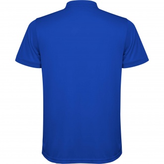 TORMO - Short sleeve technical polo shirt with snap buttons. Recycled polyester, 125 gsm.