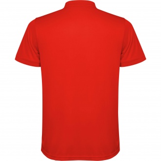 TORMO - Short sleeve technical polo shirt with snap buttons. Recycled polyester, 125 gsm.