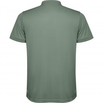 TORMO - Short sleeve technical polo shirt with snap buttons. Recycled polyester, 125 gsm.