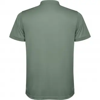 TORMO - Short sleeve technical polo shirt with snap buttons. Recycled polyester, 125 gsm.
