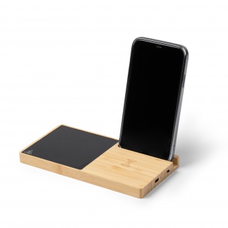NASER - Cup warmer with phone holder and wireless charger
