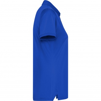 TORMO WOMAN - Women's technical polo shirt with short sleeves and snap buttons. Recycled polyester, 125 gsm.