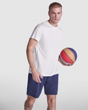 ESTORIL - Short-sleeved technical sports t-shirt. Recycled polyester, 125 gsm.