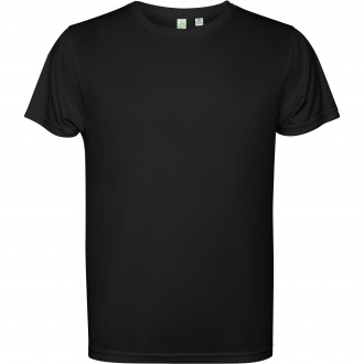 ESTORIL - Short-sleeved technical sports t-shirt. Recycled polyester, 125 gsm.