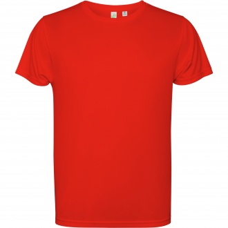 ESTORIL - Short-sleeved technical sports t-shirt. Recycled polyester, 125 gsm.