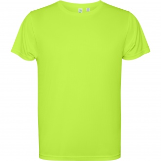 ESTORIL - Short-sleeved technical sports t-shirt. Recycled polyester, 125 gsm.