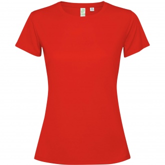 ESTORIL WOMAN - Women's short sleeve technical sports t-shirt. Recycled polyester, 125 gsm.