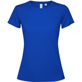 ESTORIL WOMAN - Women's short sleeve technical sports t-shirt. Recycled polyester, 125 gsm.