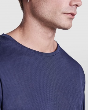 ESTORIL L/S - Unisex long sleeve technical sports t-shirt. Recycled polyester, 125 gsm.