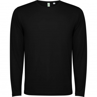 ESTORIL L/S - Unisex long sleeve technical sports t-shirt. Recycled polyester, 125 gsm.
