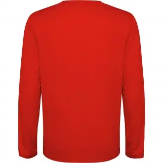 ESTORIL L/S - Sportowa koszulka techniczna unisex z długim rękawem. Poliester z recyklingu, 125 g/m².