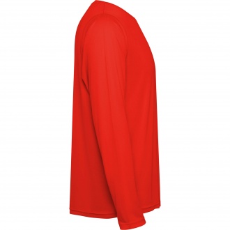 ESTORIL L/S - Sportowa koszulka techniczna unisex z długim rękawem. Poliester z recyklingu, 125 g/m².