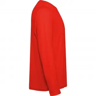 ESTORIL L/S - Sportowa koszulka techniczna unisex z długim rękawem. Poliester z recyklingu, 125 g/m².
