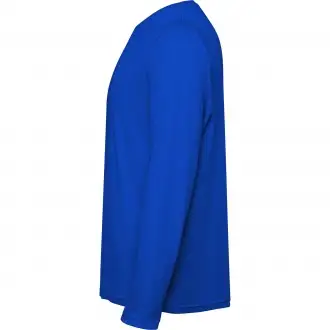 ESTORIL L/S - Sportowa koszulka techniczna unisex z długim rękawem. Poliester z recyklingu, 125 g/m².