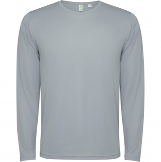 ESTORIL L/S - Unisex long sleeve technical sports t-shirt. Recycled polyester, 125 gsm.