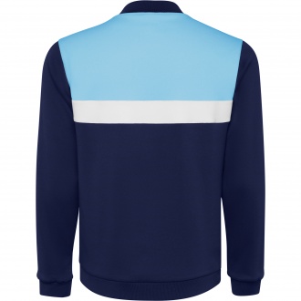 LEROS - Zippered sports sweatshirt, 240 gsm.