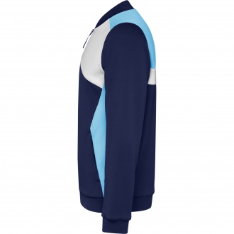 LEROS - Zippered sports sweatshirt, 240 gsm.