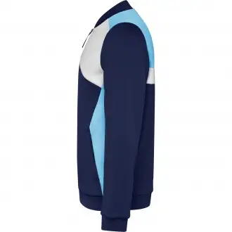 LEROS - Zippered sports sweatshirt, 240 gsm.
